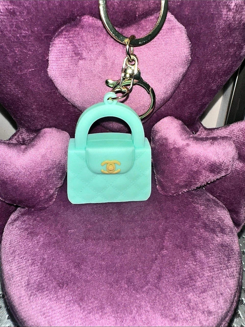 Mini Bag Keychain Green - Picture 5 of 5